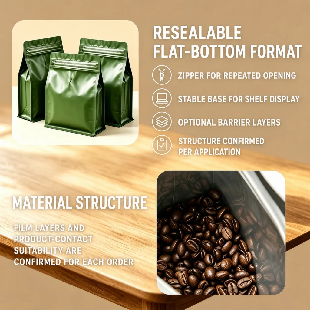 8-Side Seal Zipper Pouch - product detail 3
