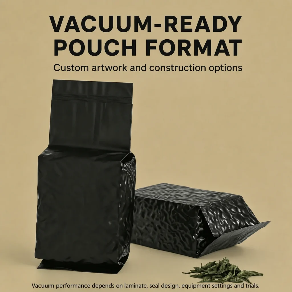 Pure Aluminum Foil Vacuum Pouch - product detail 5