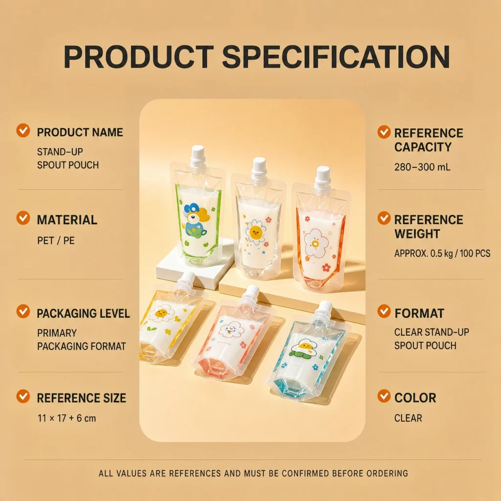 Stand-Up Spout Pouch - product detail 1