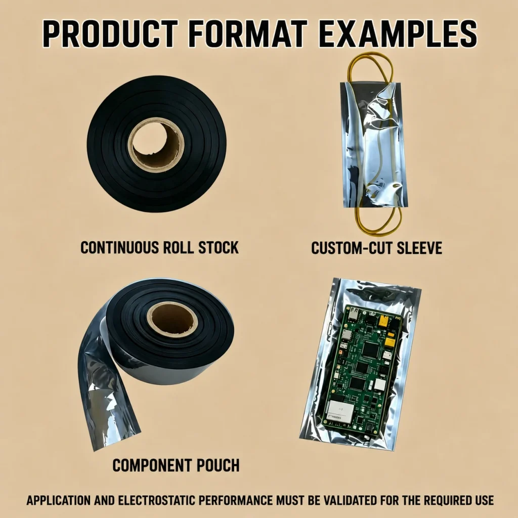 Anti-Static Shielding Bag Roll Stock - product detail 2