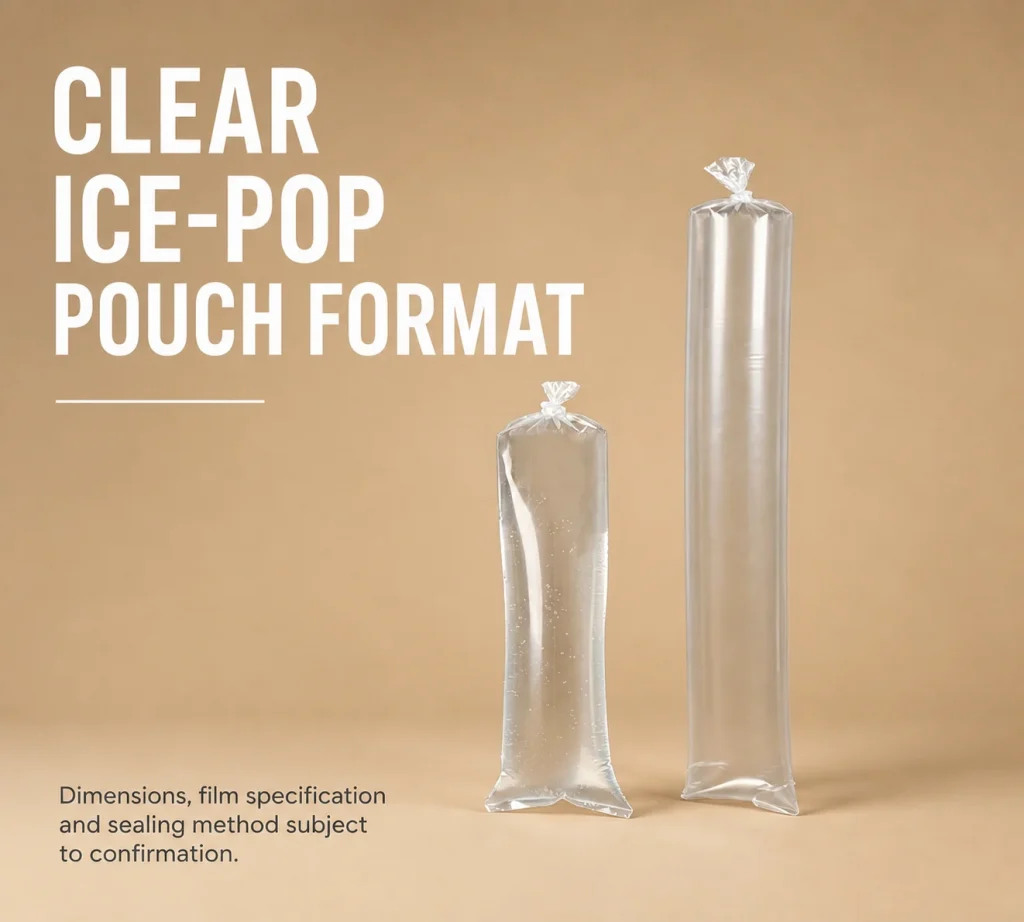 Clear Ice Pop Pouch - product detail 4