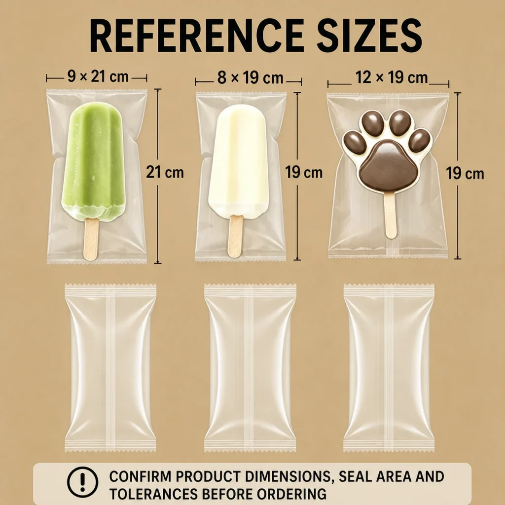 Ice Pop & Ice Cream Packaging Pouch - product detail 2