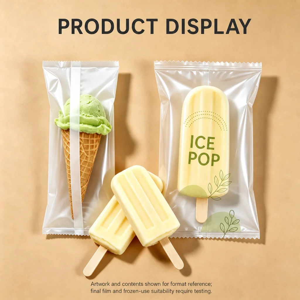 Ice Pop & Ice Cream Packaging Pouch - product detail 5