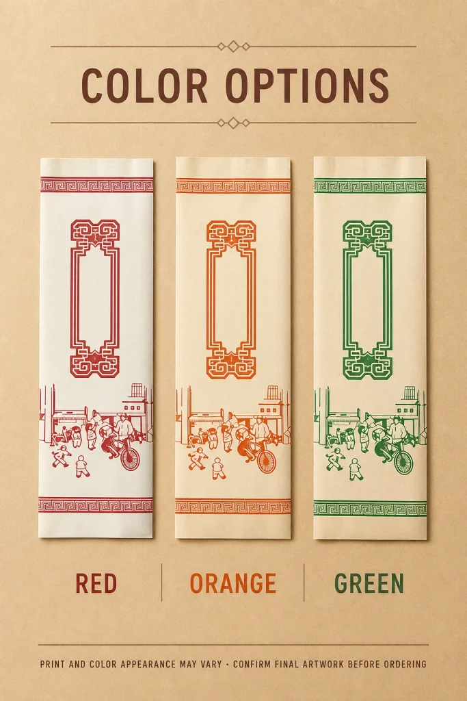 Kraft Paper Ice Pop Sleeve - product detail 1