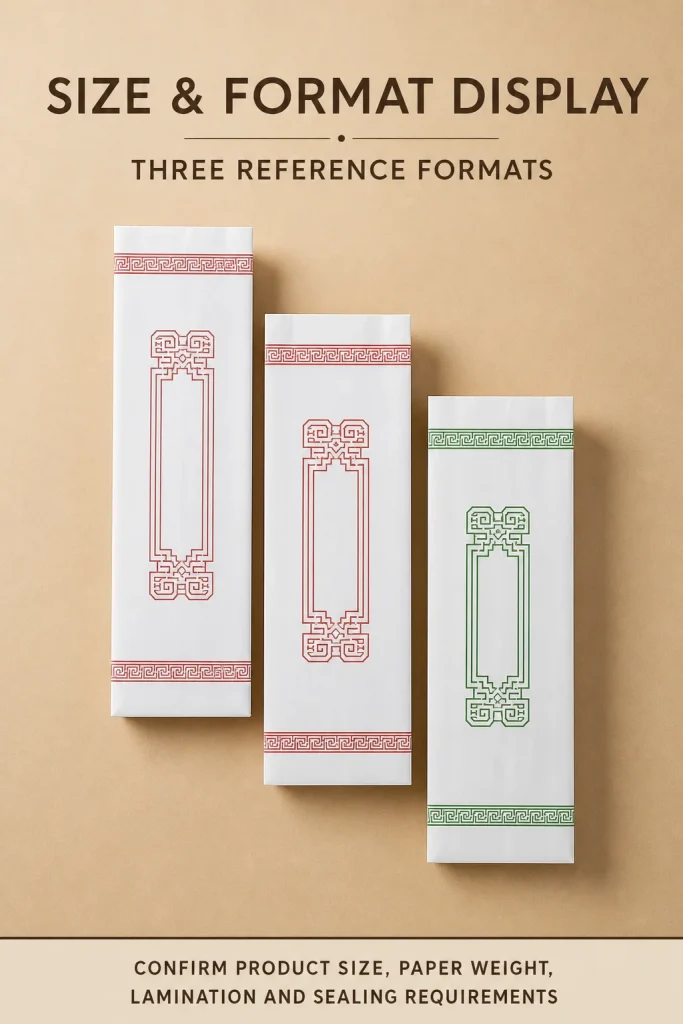 Kraft Paper Ice Pop Sleeve - product detail 2