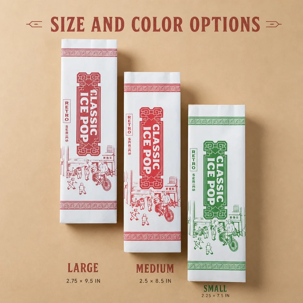 Kraft Paper Ice Pop Sleeve - product detail 4
