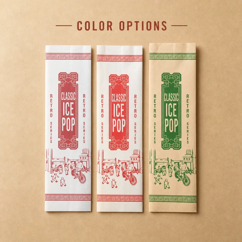 Kraft Paper Ice Pop Sleeve - product detail 7
