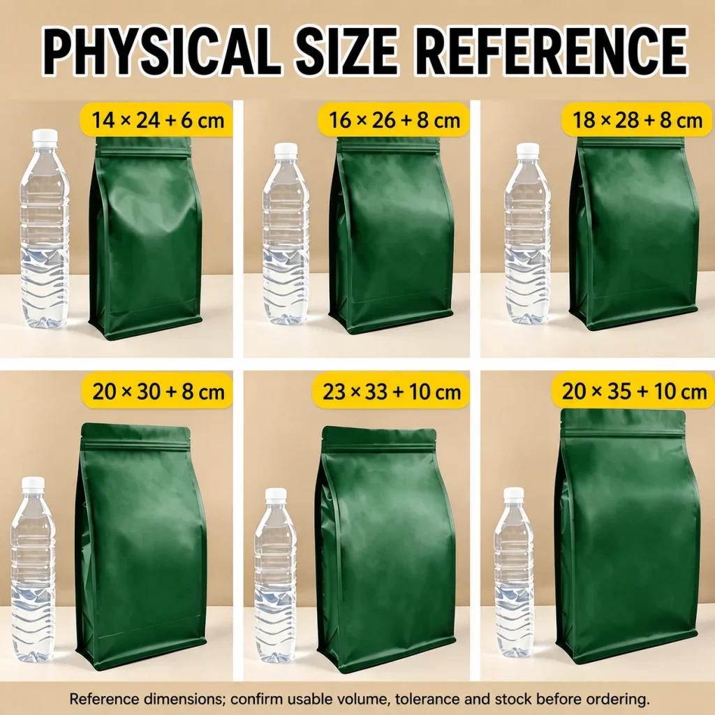Matte Metallized Flat-Bottom Zipper Pouch - product detail 3